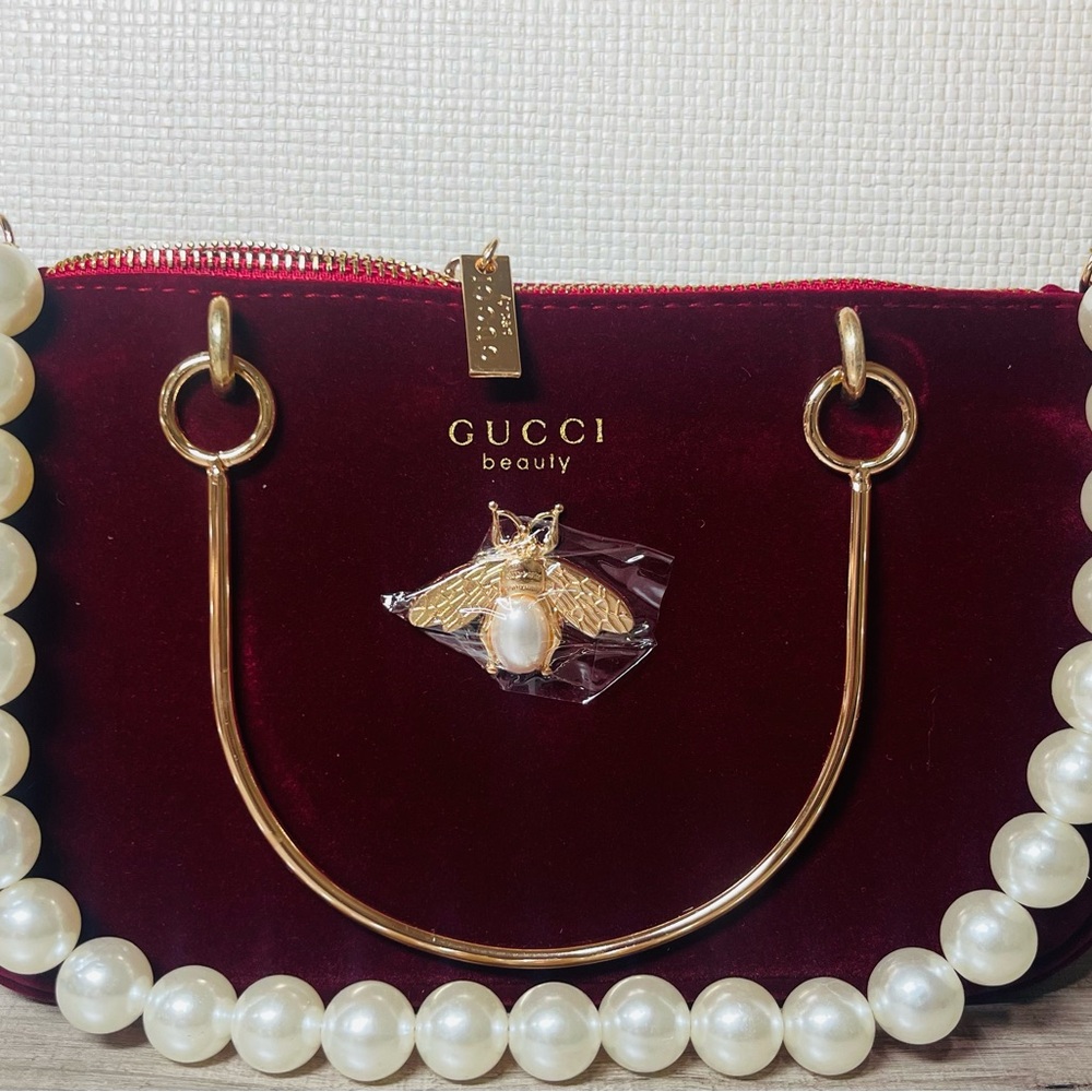 Gucci Cosmetic Bag w/upgrades